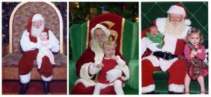 Santa Through the Years